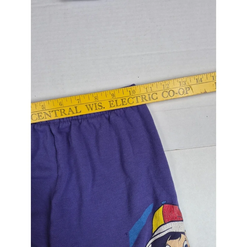 Vintage we're back a dinosaur's story kids shirt Pants‎ Outfit Size 7 90s FLAWS - Picture 15 of 16